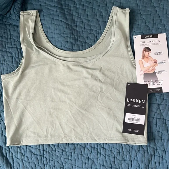 Larken X Pumping / Nursing Bra in Sage, Large - Picture 1 of 4